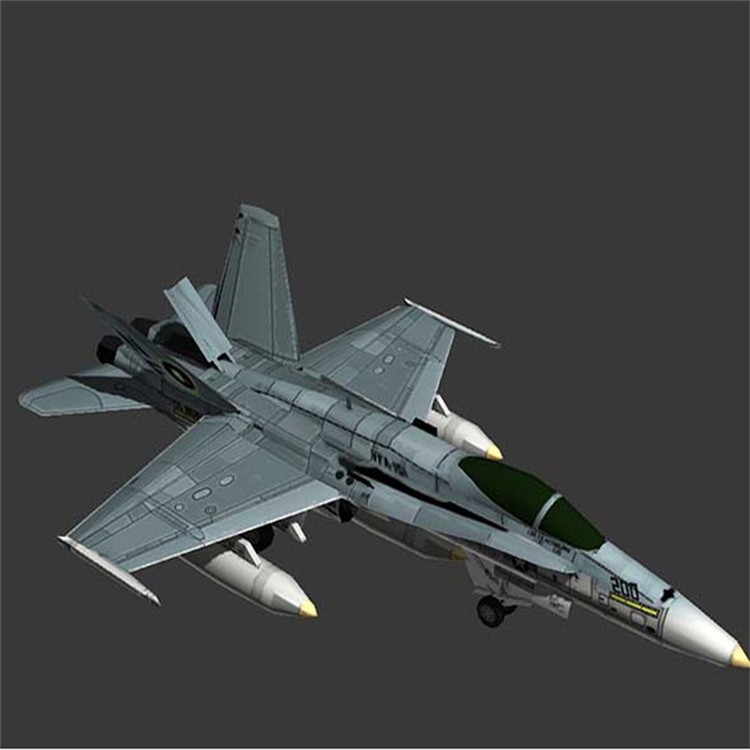 龙湖镇3D舰载战斗机模型