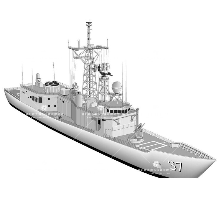 龙湖镇充气侦查船模型
