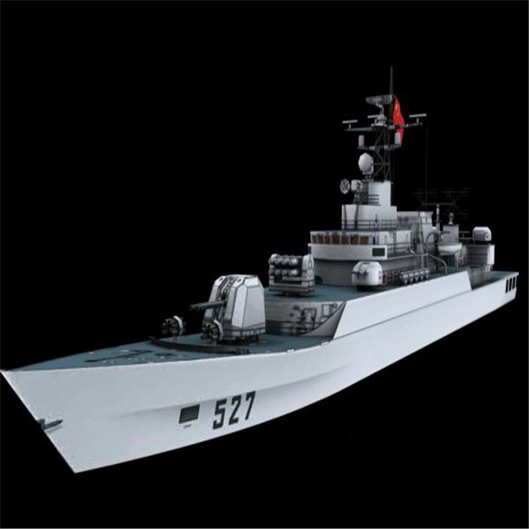 龙湖镇3d护卫舰模型